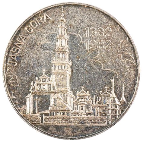 Medal Jan Pawe Ii Jasna G Ra Pozna Polsrebro