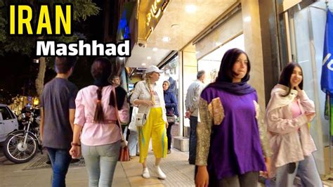 Iran Reallife Vlog Walk With Me In Iran Mashhad Rahnamayi Street