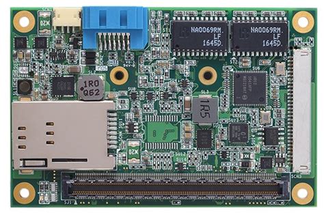 Компактная объединительная плата COM Express Type 10, LVDS/VGA, 2xLAN ...