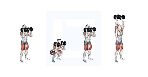 Dumbbell Squat To Overhead Press Guide Benefits And Form