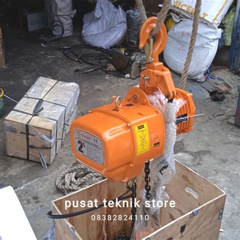 Jual Alat Lift Angkut Barang Electric Hoist Ton X Meter Nagasaki