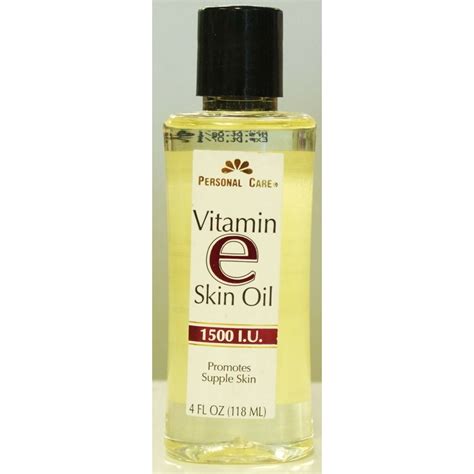 Personal Care Vitamin E Skin Oil Promotes Supple Skin 4 Fl Oz Pack Of 24