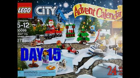 Lego City 2015 Advent Calendar Set60099 Day 15 Youtube