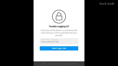 How To Reset Your Instagram Password Youtube