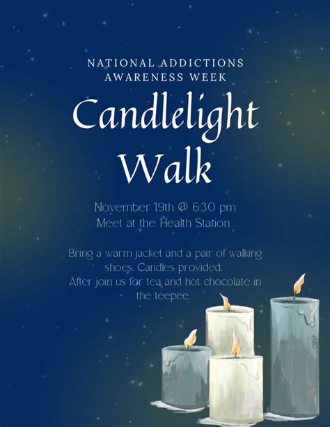 Candlelight Walk Nov 19 Wasauksing First Nation