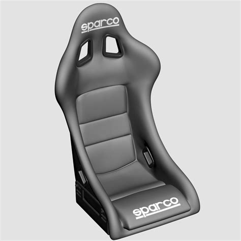 Sparco Rev Racing Seat Printable 3d Model 3d Printable Cgtrader