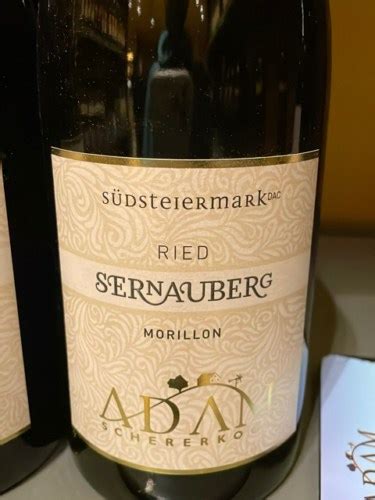 Adam Schererkogl Ried Sernauberg Morillon Vivino US