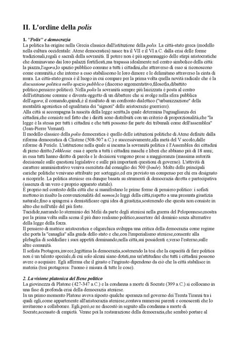 Modelli Di Filosofia Politica Docsity