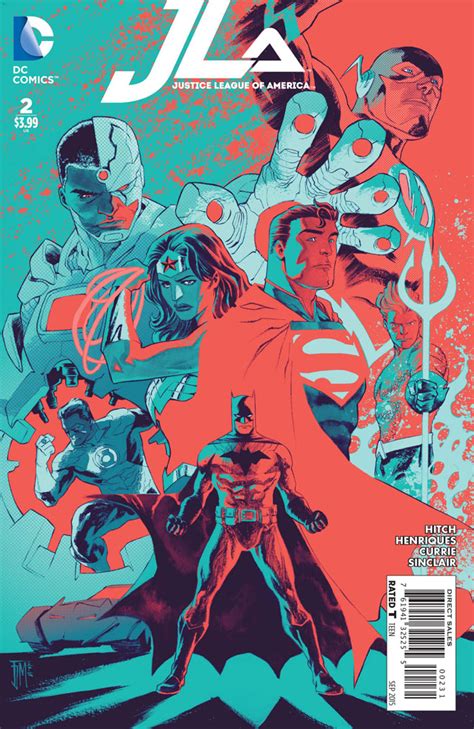 Francis Manapul Variant Cover For Justice League Of America 2 R