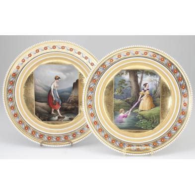 Pair of KPM Porcelain Cabinet Plates, circa 1840 (Lot 550 - Fine ...