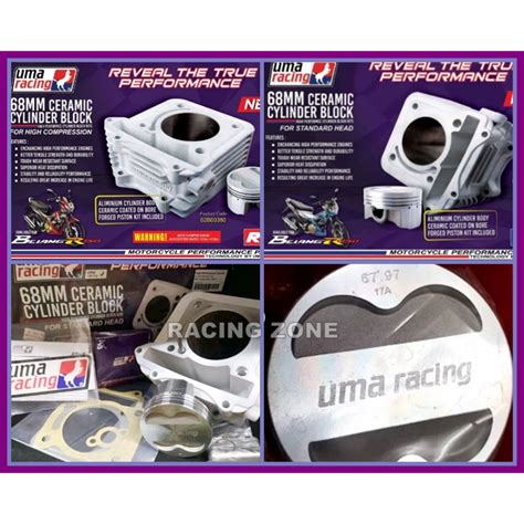 Uma Racing Ceramic Block Suzuki Belang Mm For High Compression