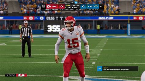 Kansas City Chiefs Vs Los Angeles Chargers Madden Nfl 24 Gameplay