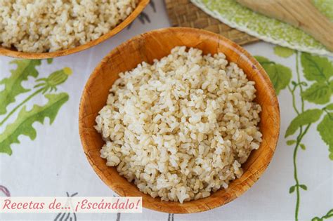 Cómo cocer arroz integral de guarnición con Thermomix Recetas de