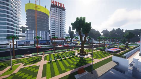 Minecraft Modern City Minecraft Map