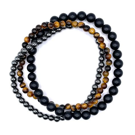 Armband Onyx Tigerauge H Matit Folliamala