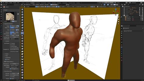 3D CHARACTER DESIGN Lezione 06 Bozza Modello Con Remesh E Dyntopo