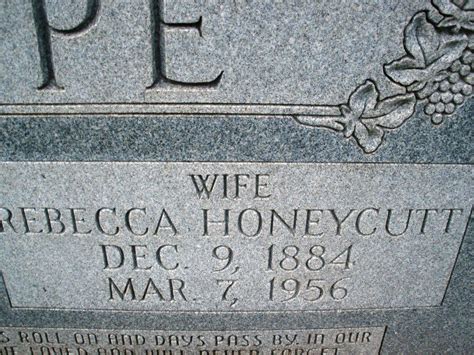 Sarah Rebecca Honeycutt Pope 1884 1956 Mémorial Find a Grave