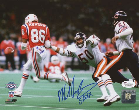 Mike Singletary Signed Bears 8x10 Photo Inscribed "SBXX" (JSA COA ...