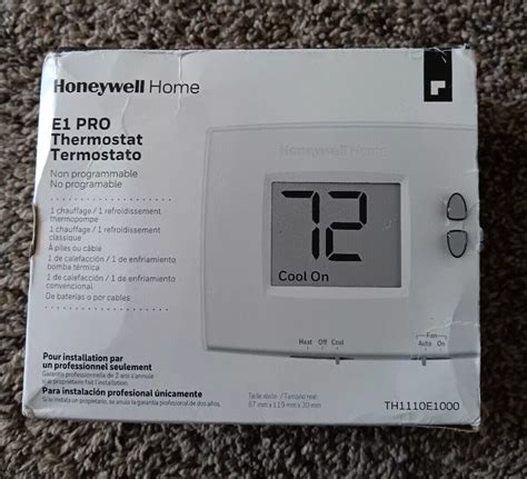 Honeywell Pro Th1110e1000 E1 Non Programmable Thermostat Ebay