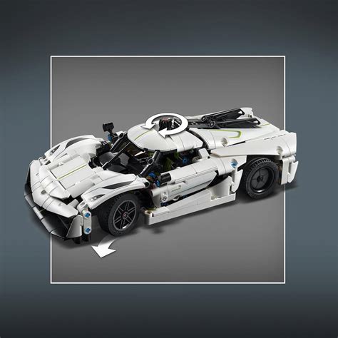 全新乐高机械组 2024 年：42184 Koenigsegg Jesko Absolut 白色超级跑车 Hoth Bricks