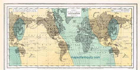 Magnetic Declination Map