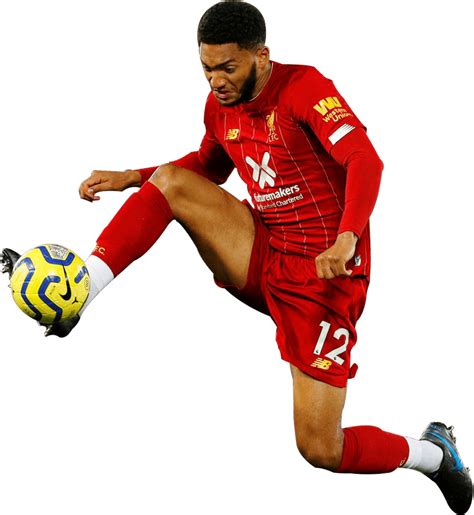 Joe Gomez Liverpool football render - FootyRenders