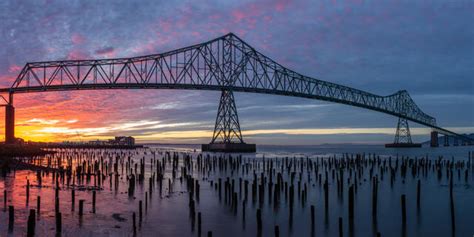 Astoria Bridge Sunset Panorama | Astoria, Oregon | Craig Goodwin ...