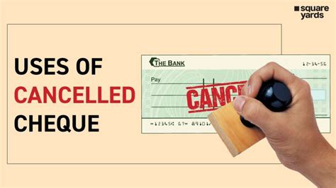 What Is A Cancelled Cheque How To A Write Cancelled Cheque