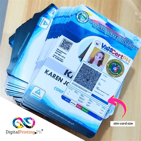 Custom Id Card Size Printing Philippines Delivery