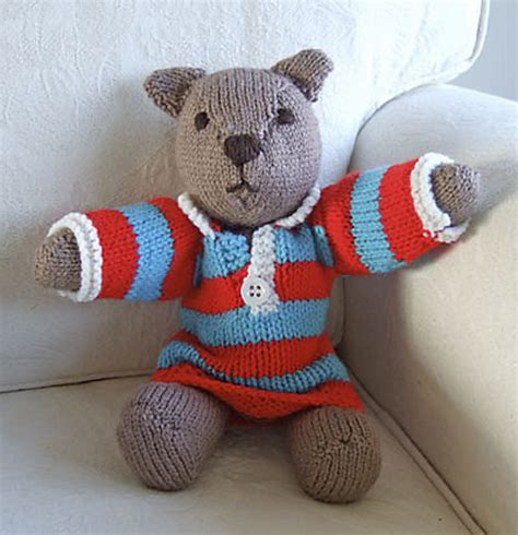 Ravelry Rugby Bear Pattern By Debbie Bliss