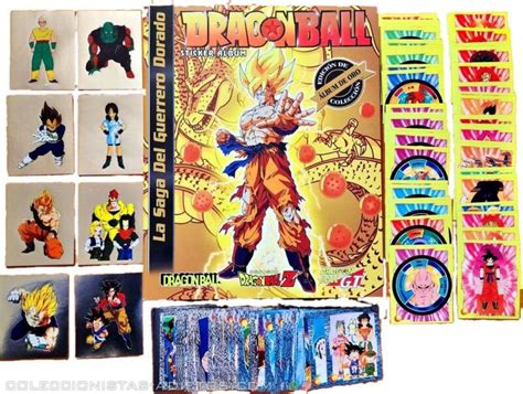 Dragon Ball Dorado Amarillo Lbum Completo A Pegar Lbum F Sico