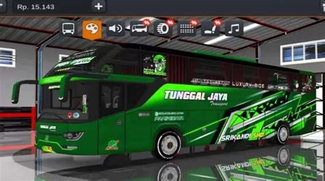 20 Collection Of BUSSID Srikandi SHD 2023 Livery Really Cool