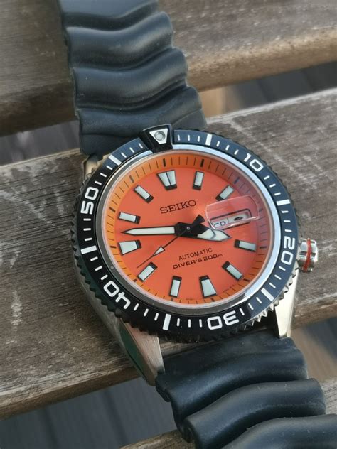 Seiko Stargate Orange SRP497K1 Men S Fashion Watches Accessories