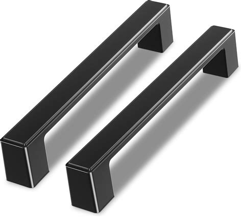 Cobbe Pack Matte Black Inch Kitchen Square Cabinet Handles Cabinet