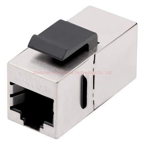 CAT 5E Keystone RJ45 Coupler Shielded Female To Female Insert Inline