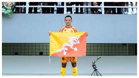 Profil Chencho Gyeltshen Sayap Langka Sriwijaya Fc Buat Quintrick