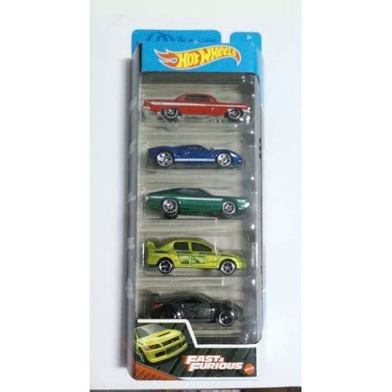 Hot Wheels 5 PACK Velozes E Furiosos Shopee Brasil