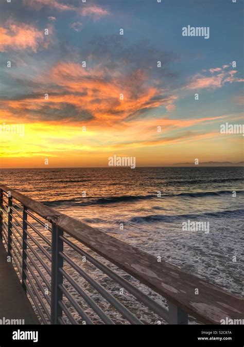 Hermosa Beach Pier Stock Photo - Alamy