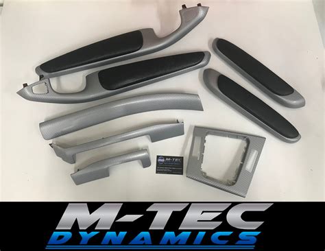 Bmw E46 Coupe 4d Glossy Silver Carbon Trim Set M Tec Dynamics