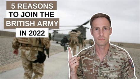 5 Reasons Why You Should Join The British Army In 2022 Youtube