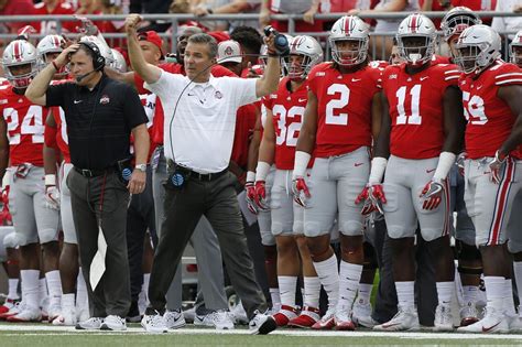 Ohio State S Urban Meyer On Rutgers Most Improved Defense I Ve Seen