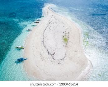 Top Aerial View Naked Island Siargao Stock Photo Shutterstock