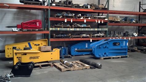 Our Facility For Hydraulic Breaker Repair - Attachment Service Centers