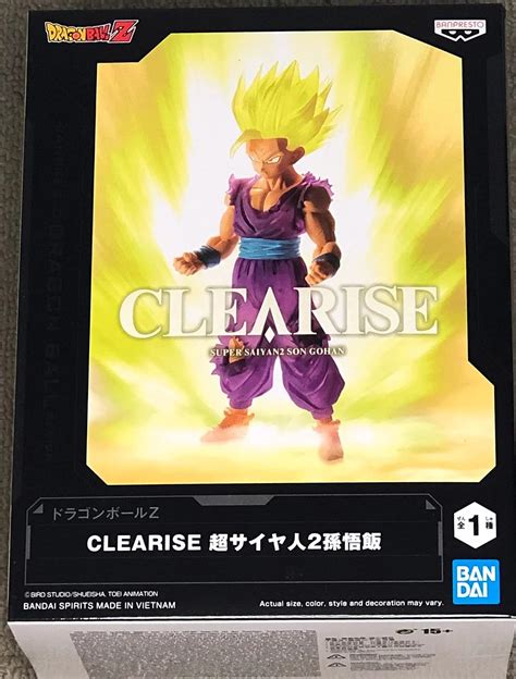 Banpresto Dragon Ball Z Clearise Super Saiyan Son Gohan Statue