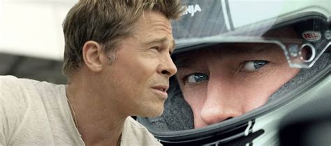 Brad Pitt Pilote De Formule Dans Le Premier Teaser De F Par Le