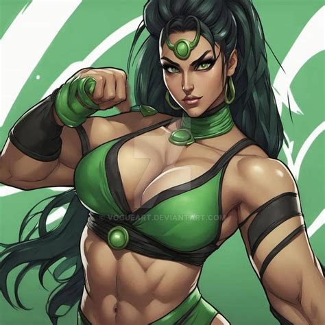 Jade Mortal Kombat Sexy By Vogueart On Deviantart