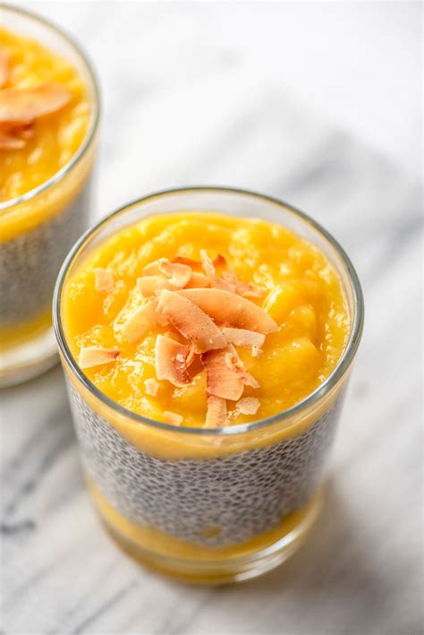 Mango Chia Pudding Running On Real Food