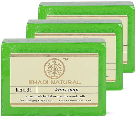 Buy Khadi Natural Herbal Khus Soap Herbal Handmade Soap Long Lasting