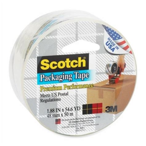 3M Packaging Tape Heavy Duty -Clear, 1 ct - Kroger