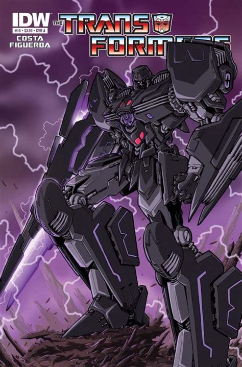 Black Plastic Life Generations Idw Megatron Pictorial Review